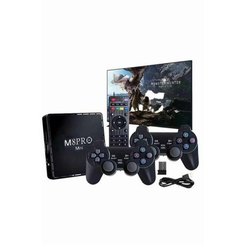 M8 Pro Mını 4 8 10 K Hd Hdr Android Tv 5g Retro 10000 Oyunlu