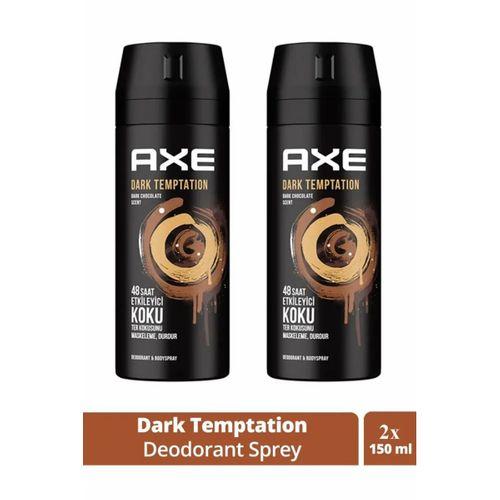 2 Adet Axe Dark Temptatıon Bay Parfüm Kofre 150 ml