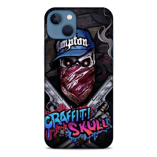 Apple iPhone 13 Mini Uyumlu Kılıf Motorsiklet (33) Hybrid Kılıf Harley Davidson