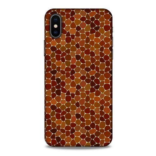 Apple iPhone XS Kılıf Baskılı Özel Seri Taşlı (13) Silikon Kap