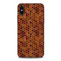 Apple iPhone XS Kılıf Baskılı Özel Seri Taşlı (13) Silikon Kap