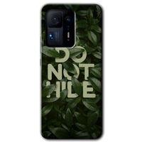 Mi Mix 4 Kılıf HD Desen Baskılı Arka Kapak - Do Not Hide + Kırılmaz Cam