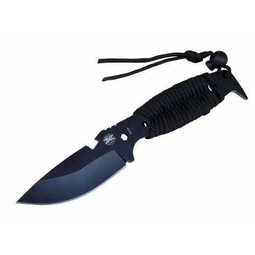 Gear Assault 0238bk Kamp Bıçağı 22,5 Cm - Siyah, Metal Ampampamp İpli Sap