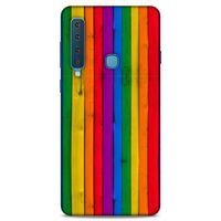 Lopard Samsung Galaxy A9 2018 Uyumlu Kılıf Wood'X (24) Darbe Emici Kılıf Desenli