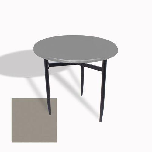 Dockers Venedik Masa Yuvarlak Çap 70 ESB (Werzalit, Wermodin veya Allzalit Tabla) - Koyu Gri