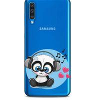 Zoologix (74) Samsung Galaxy A21s Şeffaf Kılıf Silikon Desenli