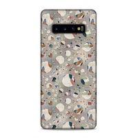 Samsung Galaxy S10 Plus Uyumlu Kılıf Utopia (50) Shockproof Kılıf Koyu Kahve