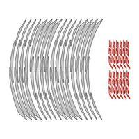 YAMAHA Yamaha Reflektör Beyaz R25 Uyumlu 1 Set Jant Şeridi