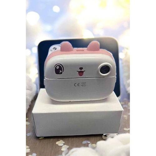 Çocuklar İçin Özel Fotoğraf Makinesi Printer Kamera Taşınabilir Hd