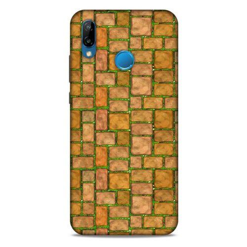 Huawei P20 Lite Kılıf Baskılı Özel Seri Taşlı (2) Kabı