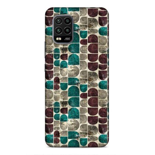 Xiaomi Mi 10 Lite Uyumlu Kılıf Romans (36) Glitter Kılıf Kahverengi