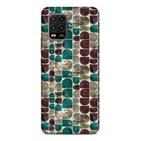Xiaomi Mi 10 Lite Uyumlu Kılıf Romans (36) Glitter Kılıf Kahverengi