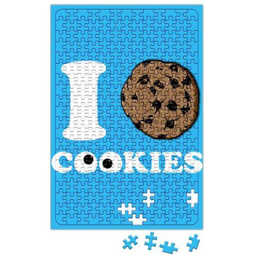 Cookie Monster Kurabiyeleri Severim Kurabiye Canavarı Puzzle