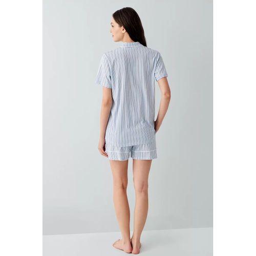 Arnetta 3601-s Kadın Gömlek Pijama Şort Takım