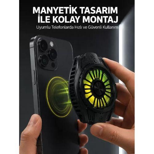 Soğutma Teknolojili Rgb Işıklı Telefon Soğutucu
