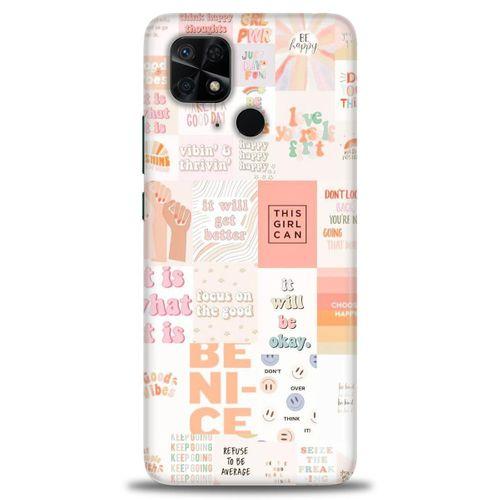Xiaomi Redmi 10C Kılıf HD Baskılı Kılıf - This Girl Can + Tam Ekran Koruyucu
