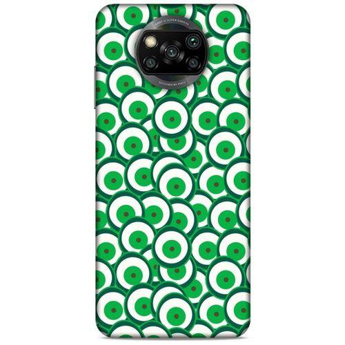 Nazarium (48) Desenli Silikon Kapak Xiaomi Redmi Poco X3 Kılıf