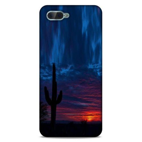 Lopard Oppo Rx17 Neo Uyumlu Kılıf Gece'S (12) Koruyucu Silikon Mavi