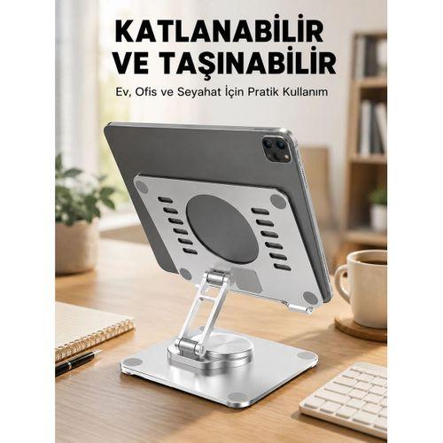Taşınabilir Katlanır Tablet Braketi Masaüstü Stand Yeni Nesil