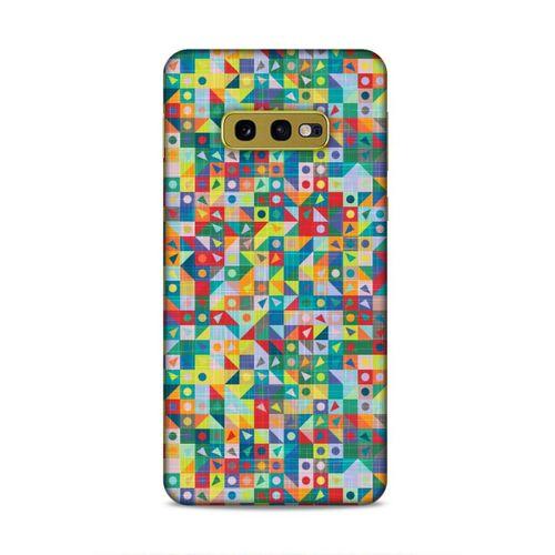 Samsung Galaxy S10e Uyumlu Kılıf Utopia (24) Darbe Emici Kılıf Mozaik