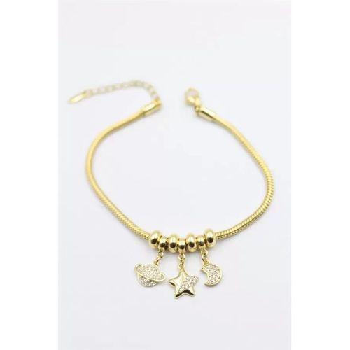 Gezegen Charm Bileklik - Altın