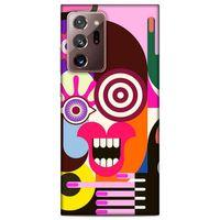 Lopard Samsung Galaxy Note 20 Ultra Uyumlu Kılıf Soyut Sanat (10) Desenli Full Koruma Kılıfı