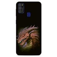 Samsung Galaxy M21 Kılıf Dragons (18) Telefon Kılıfları Kahverengi Ejderha