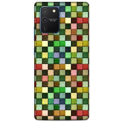 Samsung Galaxy S10 Lite Kılıf Patchwork (50) Shockproof Kılıf Karışık Renkli