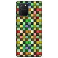 Samsung Galaxy S10 Lite Kılıf Patchwork (50) Shockproof Kılıf Karışık Renkli