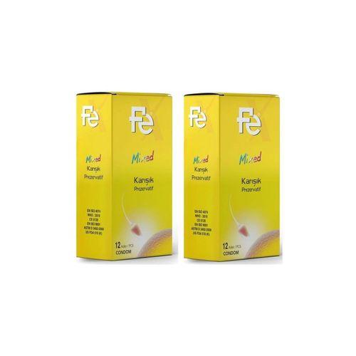 Mixed Karışık Prezervatif 12Li 2 Adet