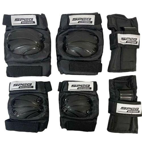 Dizlik Dirseklik Seti Siyah Medium