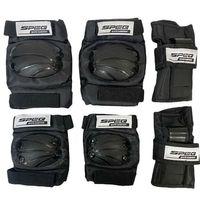 Dizlik Dirseklik Seti Siyah Medium