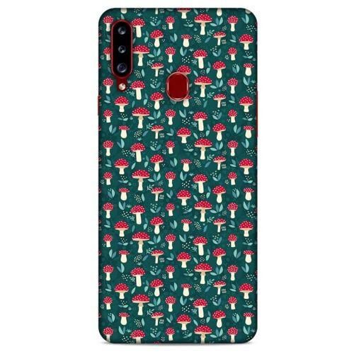 Frutix Mantar 02 Samsung Galaxy A20s Kılıf Desenli Silikon