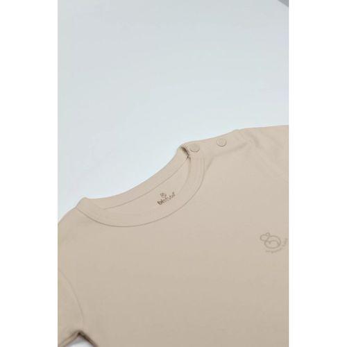 Bistyle Organik Natural Basic Style Yarım Kol Body Bs17103 Bej