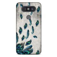 LG K41S - K51S Kılıf Desenli Özel Seri Tüyler (16) Kalın Kılıf
