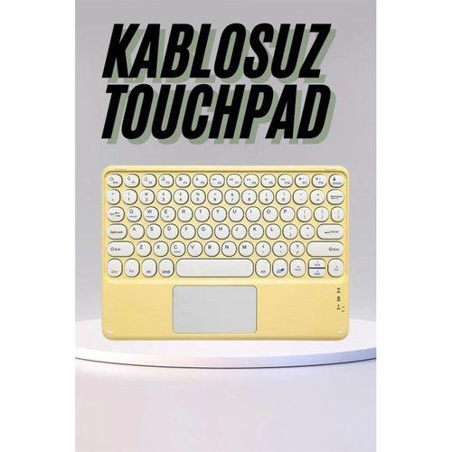 Profesyonel Wifi Q Klavye Bluetooth Klavye Touchpad 10.8 Inç Yeni Nesil