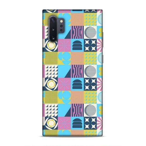 Samsung Galaxy Note 10 Plus Uyumlu Kılıf Insomnia (43) Thin Fit Kılıf Mavi Sarı