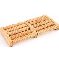 12 Silindirli Ahşap Ayak Masaj Aleti