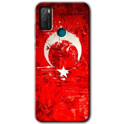 TCL 20E Kılıf HD Desen Baskılı Arka Kapak - Albayrak 2