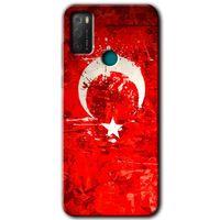 TCL 20E Kılıf HD Desen Baskılı Arka Kapak - Albayrak 2