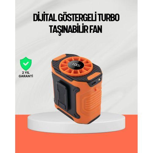 Usb Şarjlı Güçlü Hız Ayarlı El Ve Bel Fanı