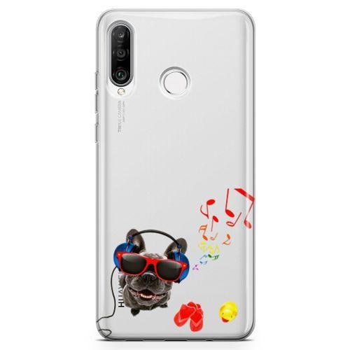 Huawei Nova 4e Kılıf Entel Köpek Arka Kapak Koruma Desenli Full Koruyucu