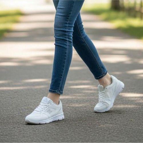 Luttoon 251 Beyaz Bağacaklı Fuspetli Spor Ayakkabı