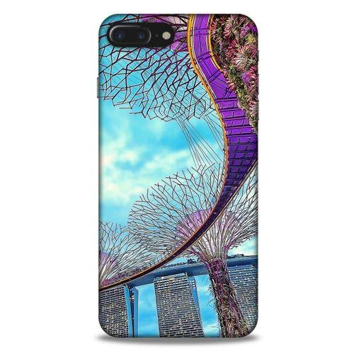 Apple Iphone 8 Plus Kılıf Dünya Mimarisi (41) Tank Kılıf Best Gardens Singapur