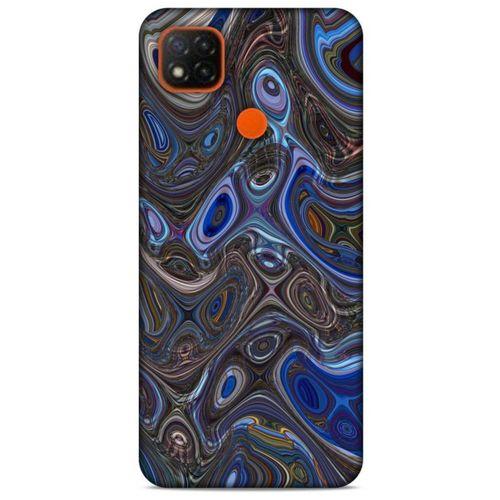 Xiaomi Redmi 9C Uyumlu Kılıf Mavi Delisi (4) Koruma Kılıfı Yağlıboya