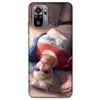 Xiaomi Redmi Note 10S Uyumlu Kılıf Harley Quinn (2) Kabı Kahve