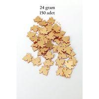 Oya Abiye Bileklik Kolye Pleksi Metalik Plastik Pul Altın Renk 24 gram 150 adet - BNC551