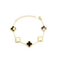 Vc Yonca Bileklik - Siyah