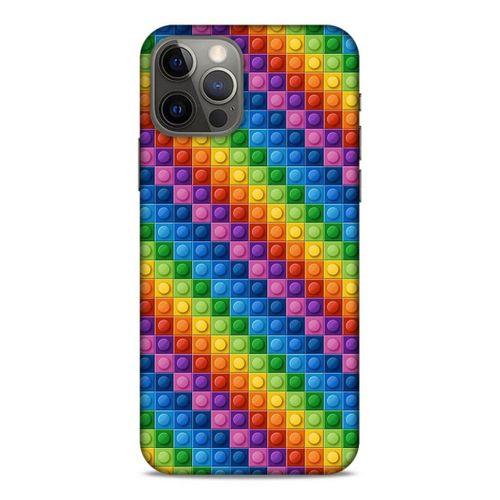 Lopard Apple iPhone 12 Pro Uyumlu Kılıf BloX (3) Kapak Karışık Çok Renkli