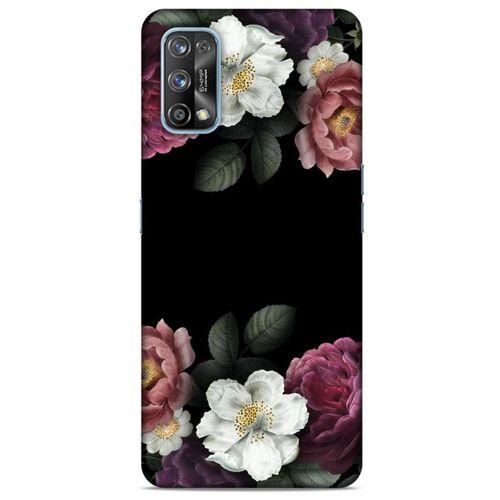 Lopard Oppo Realme 7 Pro Uyumlu Kılıf Bahar (22) Tam Koruma Kılıfı Güller